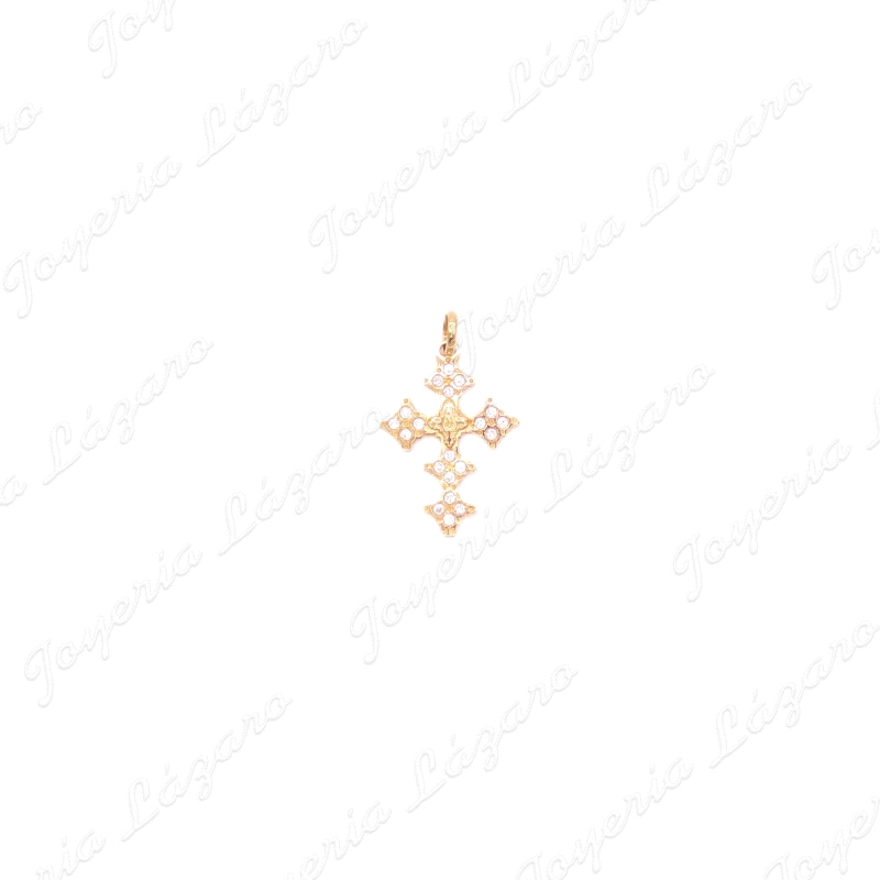 CRUZ 18KTS SANTA CRUZ DE CANJAYAR CIRCONITAS