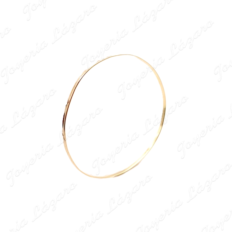 PULSERA 1/2 CAÑA ORO 18KT OCASION PLANA 2MMX66INT.                                                  