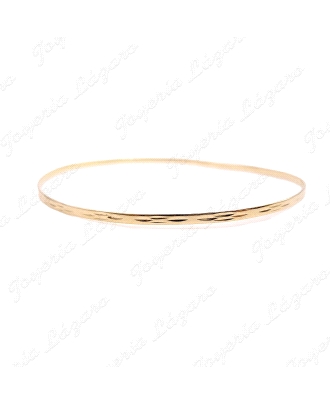 PULSERA 1/2 CAÑA ORO 18KT OCASION PLANA 2MMX66INT.