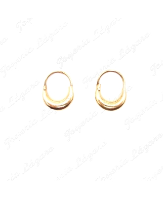 PEND. AROS ORO 18KT OCASION MORCILLAS PEQUEÑAS 14X10MM                                              