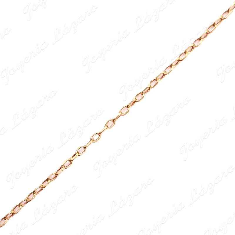CADENA 50 CM. ORO 18KT OCASION FORZADA 1MM                                                          