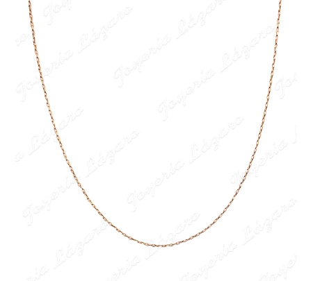 CADENA 50 CM. ORO 18KT OCASION FORZADA 1MM
