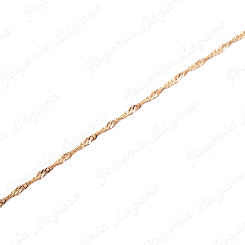 CADENA 50 CM. ORO 18KT OCASION SINGAPUR                                                             