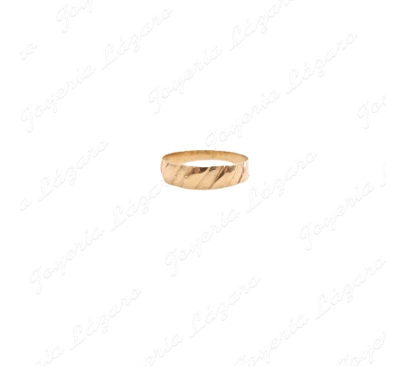 SORTIJA ORO 18KT SEMINUEVA BEBE RECIEN NACIDO