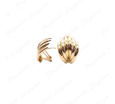 PEND. ORO 18KT OCASION CONCHAS 17X22MM CIERRE OMEGA