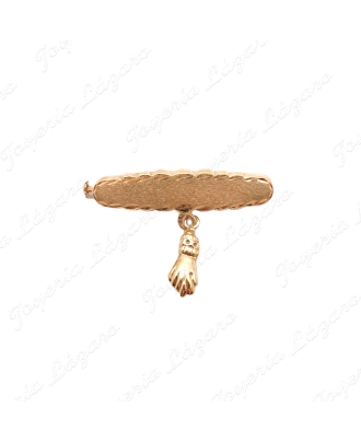 ALFILER BEBÉ ORO 18KT OCASION + PUÑO /HIGA