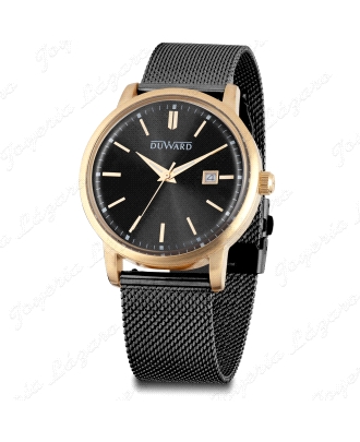 DUWARD RELOJ CABALLERO CAJA DORADA, CRISTAN BOMBER CORREA ESTERILLA                                 