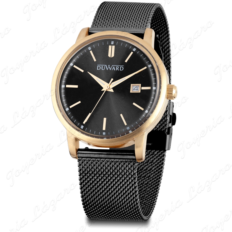 DUWARD RELOJ CABALLERO CAJA DORADA, CRISTAN BOMBER CORREA ESTERILLA                                 