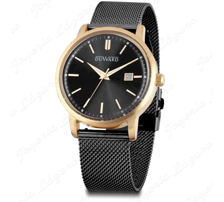 DUWARD RELOJ CABALLERO CAJA DORADA, CRISTAN BOMBER CORREA ESTERILLA                                 