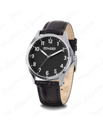 DUWARD RELOJ CABALLERO ACEROESF. NEGRA CORREA PIEL NEGRA                                            