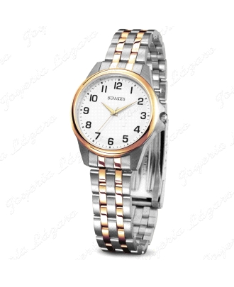 DUWARD RELOJ BICOLOR  SRA. BRAZALETE ESF. BLANCA                                                    