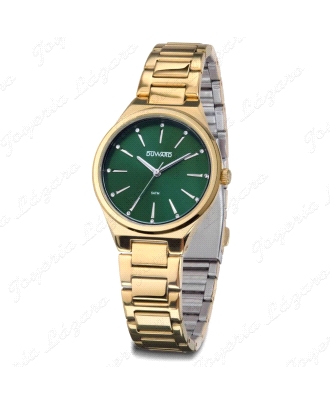 Género
Mujer
Diámetro
32,00mm
Grosor
8,00mm
Material brazalete
Acero
Función
2/3 agujas
Resistencia al agua
5 ATM
Fo