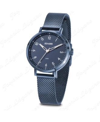 DUWARD RELOJ SRA.  ACERO AZUL ARMI ESTERILLA                                                        
