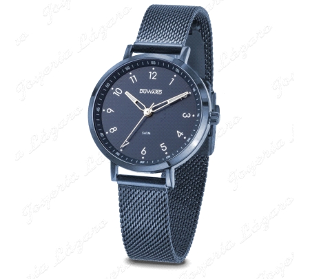 DUWARD RELOJ SRA.  ACERO AZUL ARMI ESTERILLA                                                        