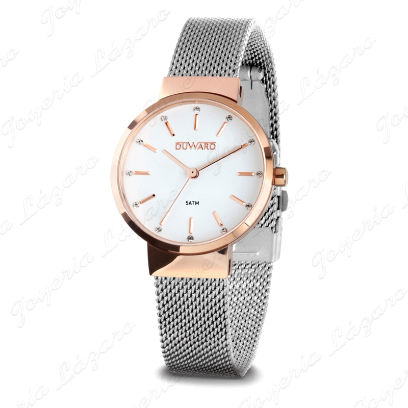DUWARD RELOJ SRA. ACERO BICOLOR ROSE ARMIS ESTERILLA                                                