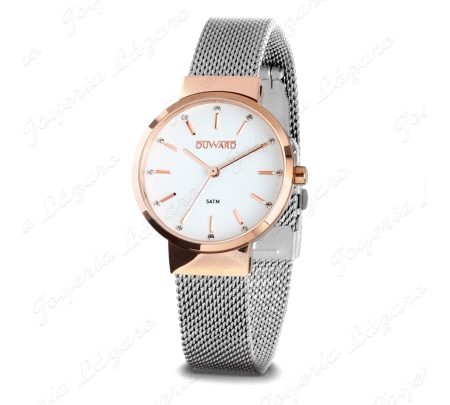 DUWARD RELOJ SRA. ACERO BICOLOR ROSE ARMIS ESTERILLA                                                