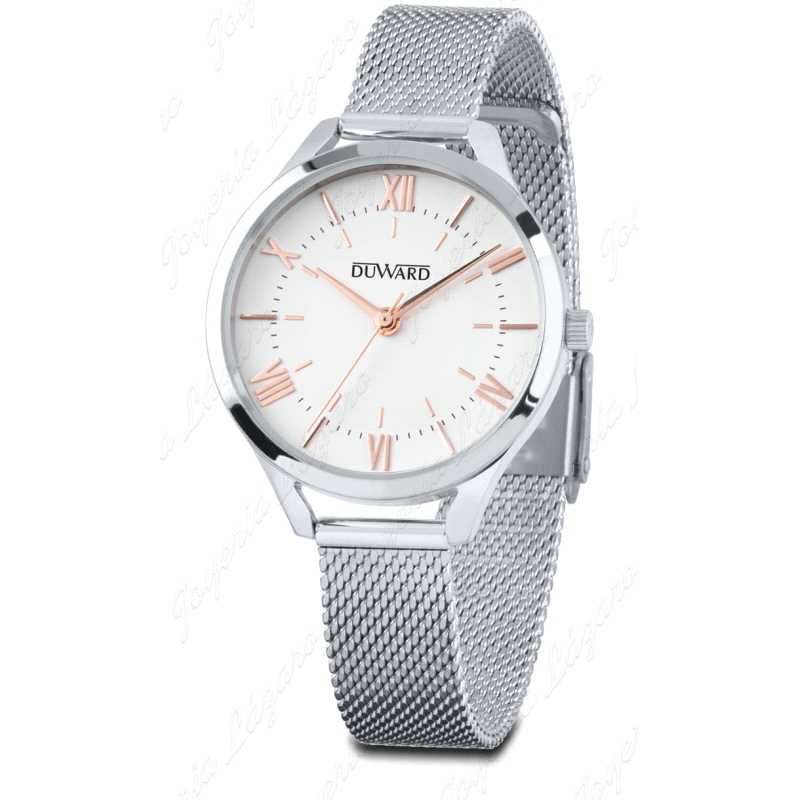DUWARD RELOJ SRA. ACERO ESF. BLANCA ARMI ESTERILLA                                                  
