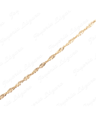 CADENA 45 CM. ORO 18 KTS SINGAPUR 2MM                                                               