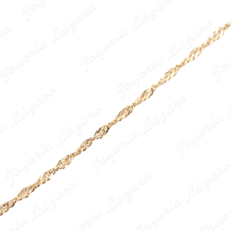 CADENA 45 CM. ORO 18 KTS SINGAPUR 2MM                                                               