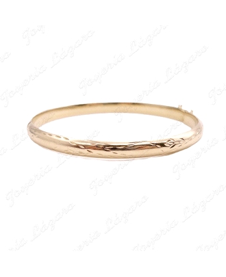 PULSERA 1/2 CAÑA ORO 18KT OCASION 5.5MMX 62MM INT