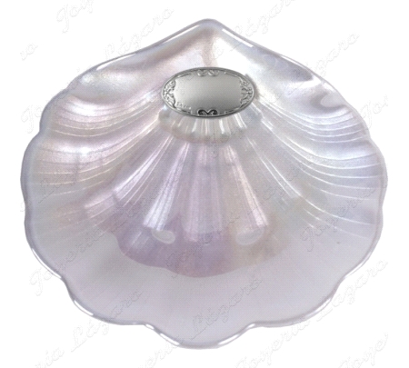 ARTICULO REGALO CONCHA BAUTIZO CRISTAL NACAR