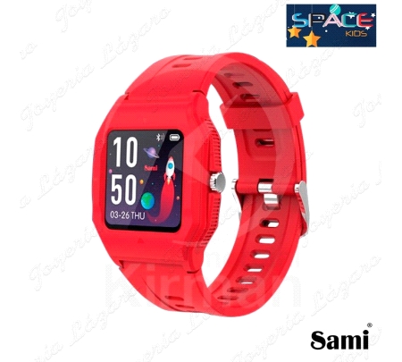SAMI SMART WATCH/BAND  SPACE KIDS SAMI ROJO