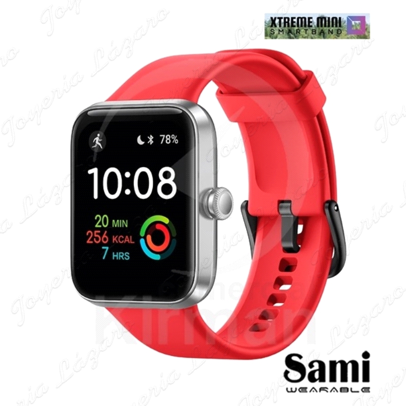 SAMI SMART WATCH/BAND ROJO
