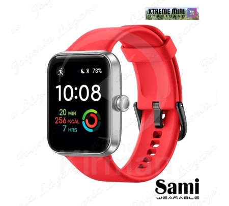 SAMI SMART WATCH/BAND ROJO