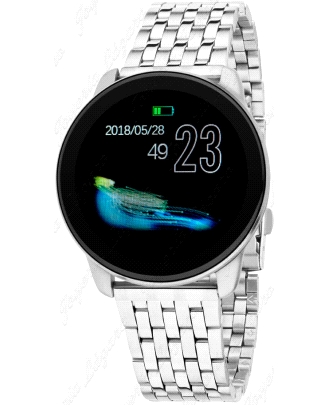 NOWLEY SMART WATCH/BAND REDONDO ARMIS ACERO