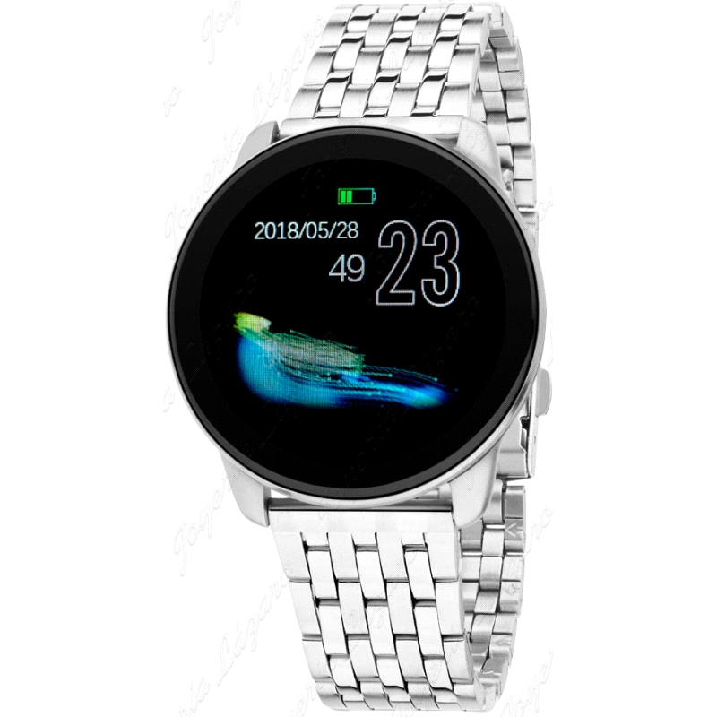 NOWLEY SMART WATCH/BAND REDONDO ARMIS ACERO