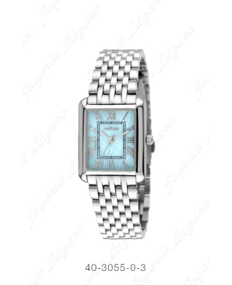 POTENS RELOJ SRA. RECTANGULAR DIS. CART.ESF. AGUA COLEC. PARIS