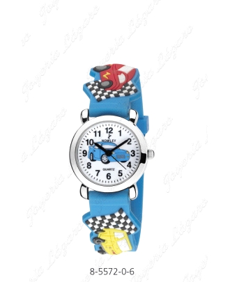 NOWLEY RELOJ KIDS CELESTE COCHES