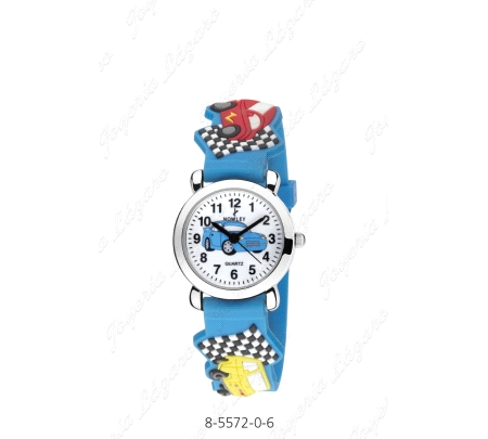 NOWLEY RELOJ KIDS CELESTE COCHES