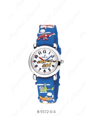 NOWLEY RELOJ KIDS CELESTE AVIONES
