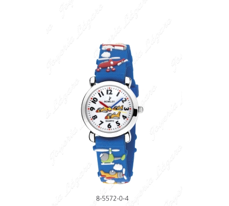 NOWLEY RELOJ KIDS CELESTE AVIONES
