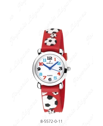 NOWLEY RELOJ KIDS ROJO FUTBOL