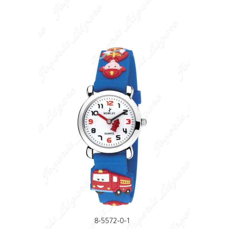 NOWLEY RELOJ KIDS AZUL BOMBERO