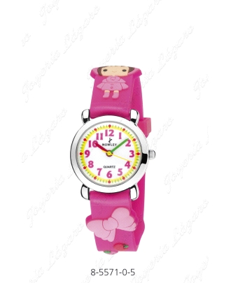 NOWLEY RELOJ KIDS ROSA NIÑA LAZO