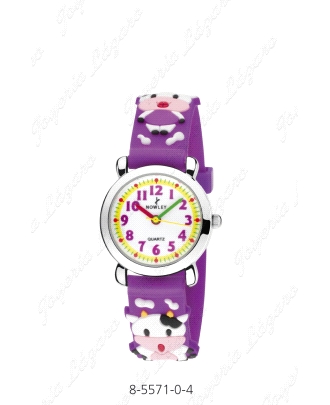 NOWLEY RELOJ FUCSIA VAQUITA