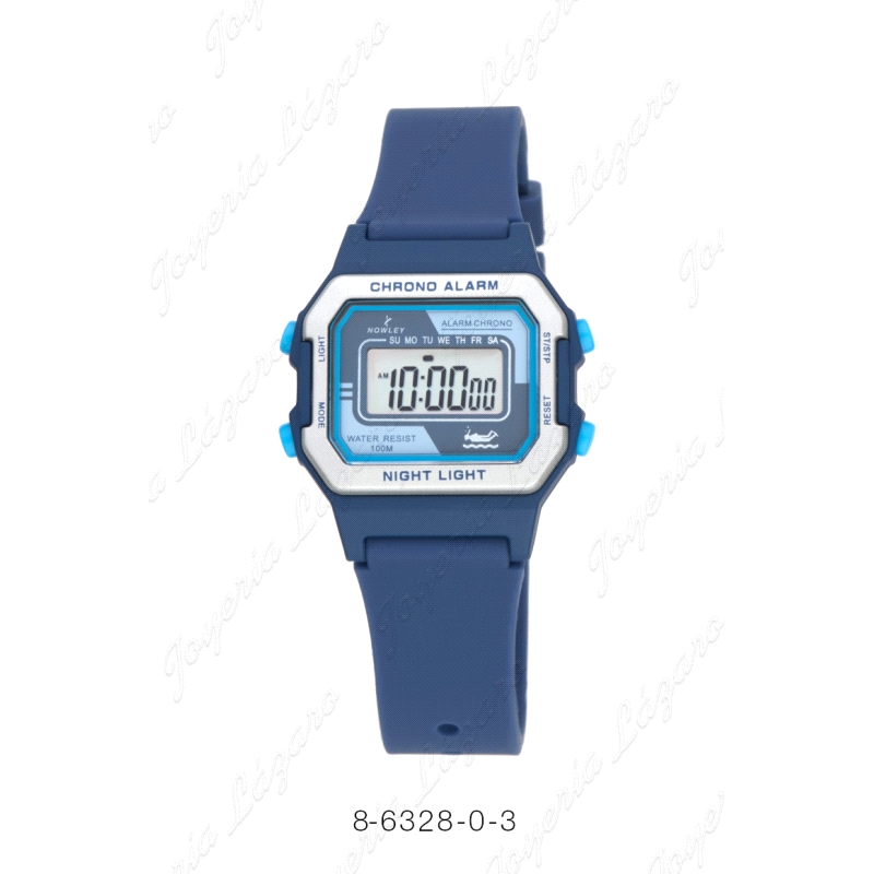 NOWLEY RELOJ DIGITAL INFANTIL AZUL