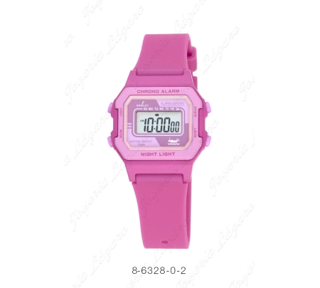 NOWLEY RELOJ DIGITAL INFANTIL FUCSIA