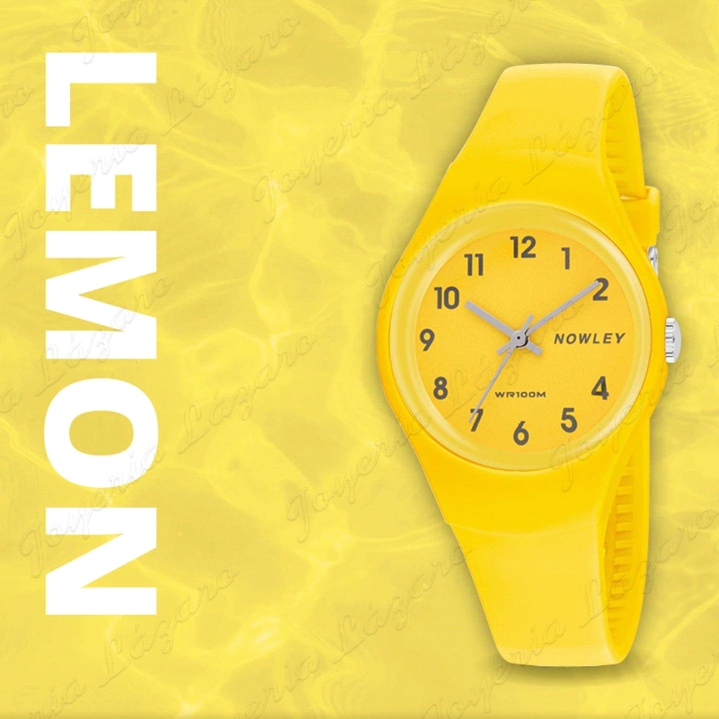 RELOJ NOWLEY RACING AMARILLO