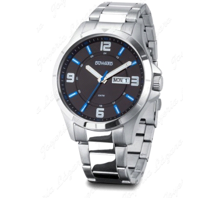 DUWARD RELOJ CABALLERO ACERO SPORT DESERT ESF. NEGRA