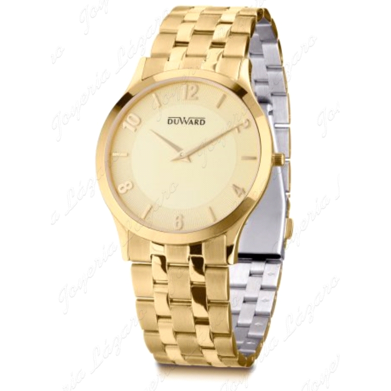 DUWARD RELOJ  CAB. DORADO ELEGANCE MTINDO