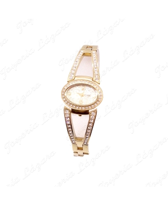 RELOJ DUWARD SRA. BRAZALETE DORADO CIRCO