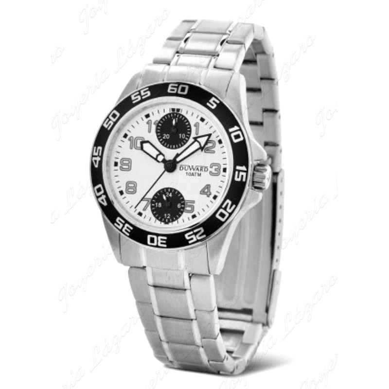 RELOJ DUWARD COMUN. NIÑO AZUL NEGRO PULS