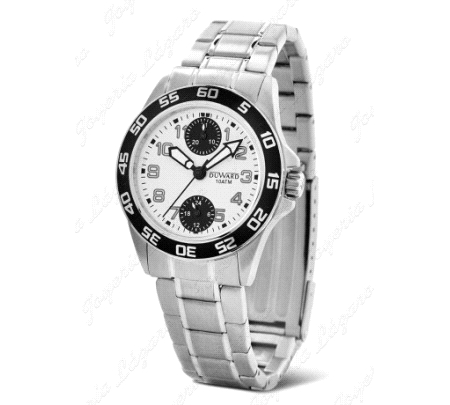 RELOJ DUWARD COMUN. NIÑO AZUL NEGRO PULS