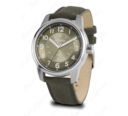 RELOJ DUWARD CAB. CORREA VERDE
