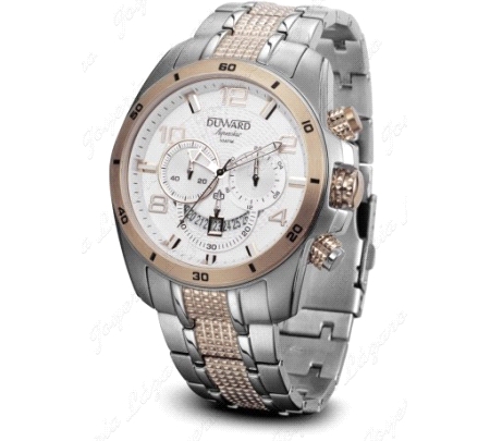 RELOJ DUWARD CAB. ACERO/ROSA CRONO