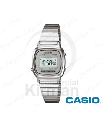 CASIO RELOJ VINTAGE DIGITAL SRA.PLATEADO